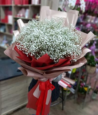 Букет цветов из: Гипсофила в Усть-Донецком