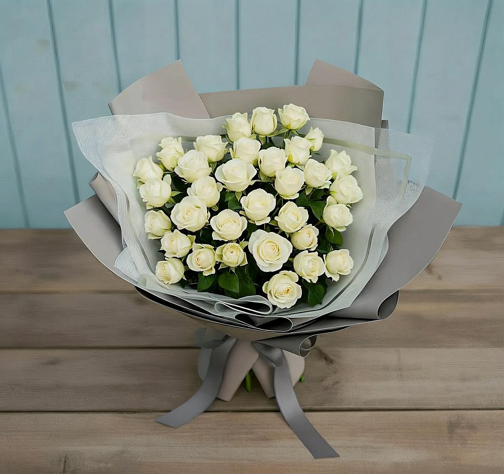 Букет Белоснежная нежность в Усть-Донецком