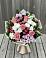 Букет цветов из: Альстромерии, Гвоздики, Розы и Хризантемы в Усть-Донецком