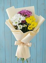 Букет цветов из:  Хризантемы #REPLACE_PRED# Усть-Донецком