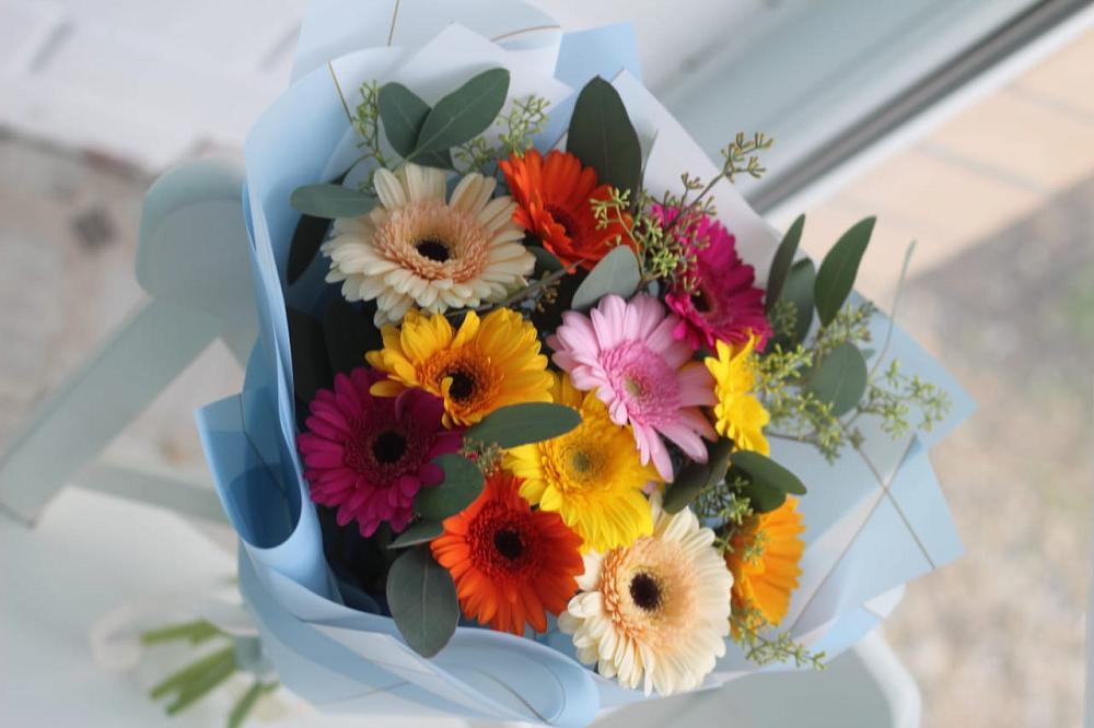 Букет цветов из: Герберы в Усть-Донецком