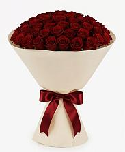Букет 101 Бордовая роза Блэк Бакарра в Усть-Донецком