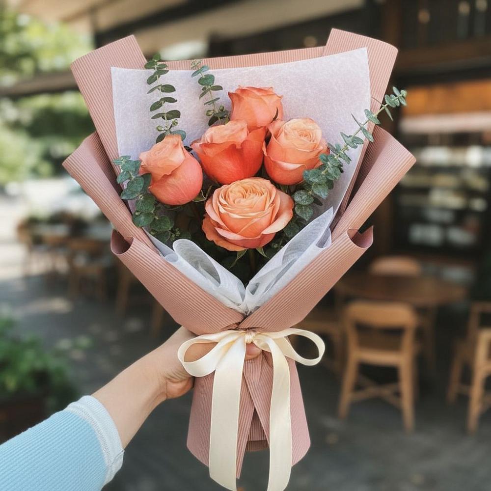 Букет цветов из: Розы в Усть-Донецком