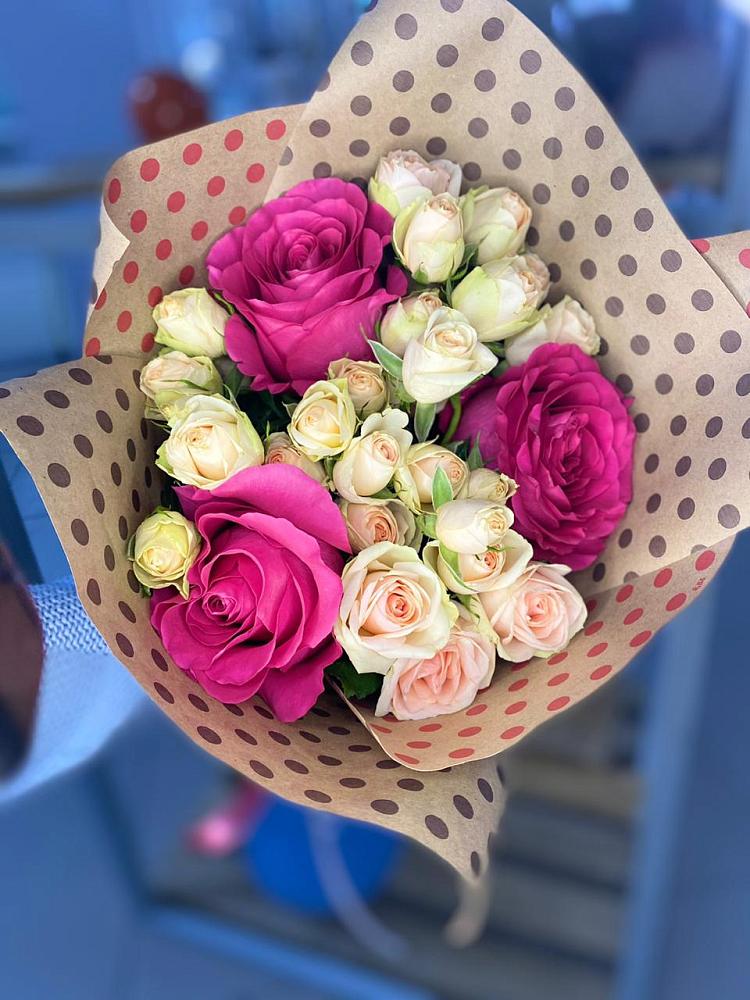 Букет цветов из: Розы в Усть-Донецком