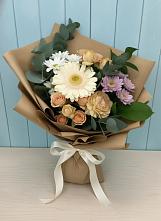 Букет цветов из:  Герберы и Хризантемы #REPLACE_PRED# Усть-Донецком