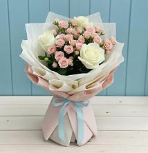 Букет цветов из:  Розы в Усть-Донецком