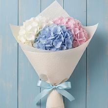 Букет цветов из:  Гортензия #REPLACE_PRED# Усть-Донецком
