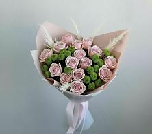 Букет цветов из:  Розы и Хризантемы в Усть-Донецком