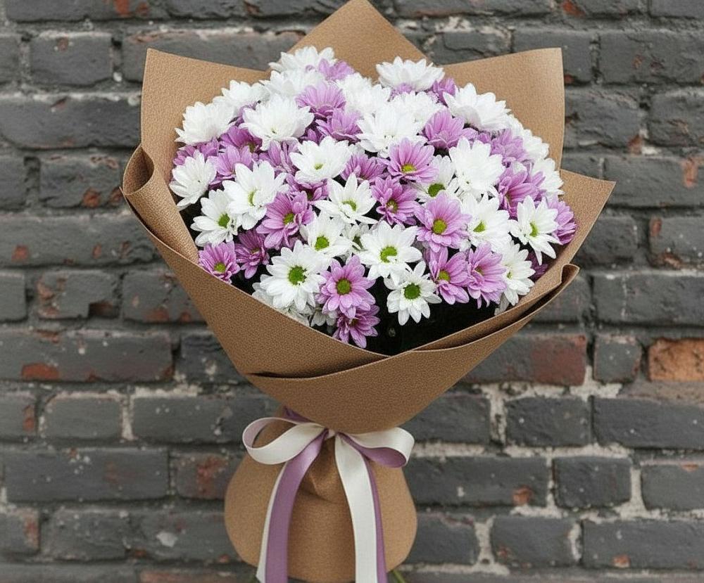 Букет цветов из: Хризантемы в Усть-Донецком