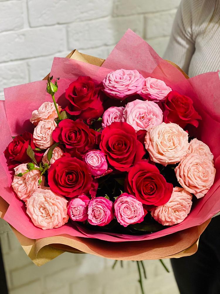 Букет цветов из: Розы в Усть-Донецком