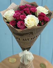 Букет цветов из:  Розы в Усть-Донецком