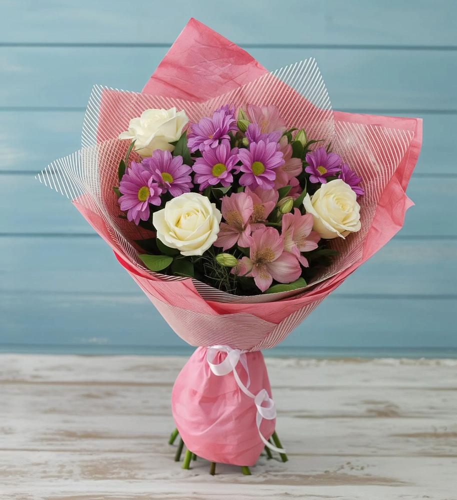 Букет цветов из: Герберы в Усть-Донецком