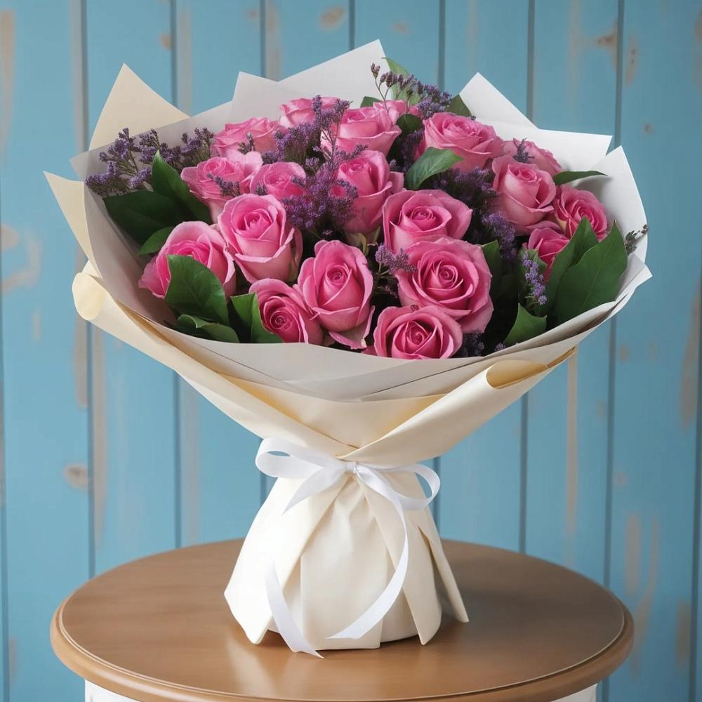 Букет цветов из: Розы в Усть-Донецком