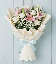 Букет цветов из:  Лилии в Усть-Донецком