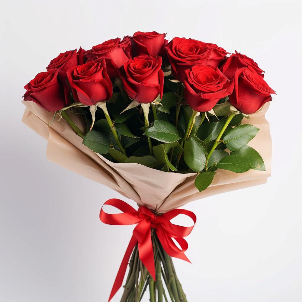Букет 11 Красных роз Эдлесс Лав в Усть-Донецком