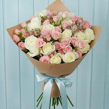 Букет цветов из:  Розы в Усть-Донецком
